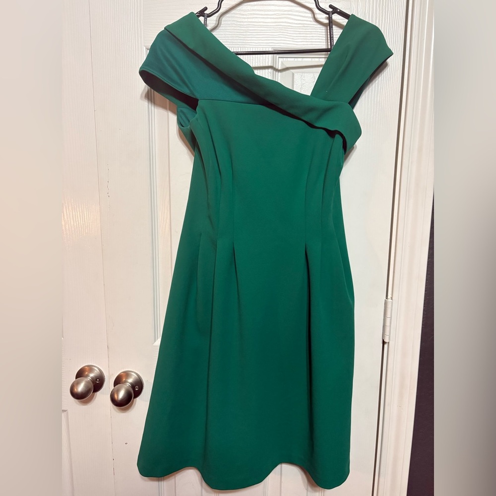 Vince Camuto Strapless Green Dress